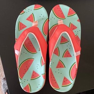 Womens size 8 Spenco Watermelon Orthotic sandal Brand New